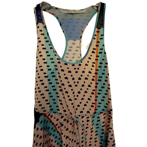 Twelfth Street by Cynthia Vincent Racer Back Pop Art Tank Dress Sz 0 - Picture 3 of 6